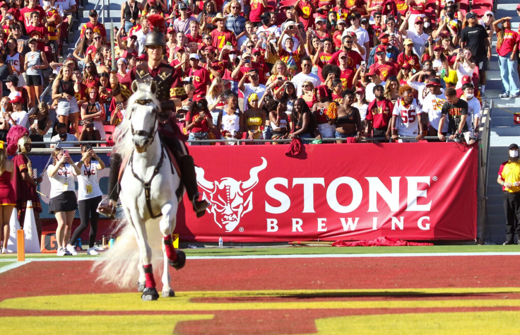Stone Named Official Craft Beer Sponsor of USC Athletics Brewer Magazine