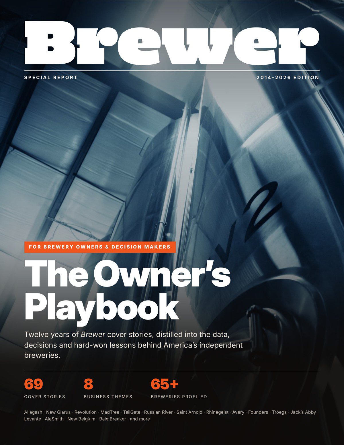 Cover of The Owner's Playbook, a Brewer magazine special report